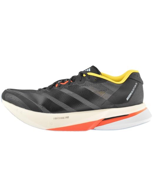 Adidas Black Adizero Boston Trainers for men