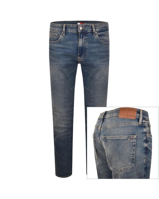 Tommy Hilfiger Blue Scanton Slim Fit Jeans Dark for men