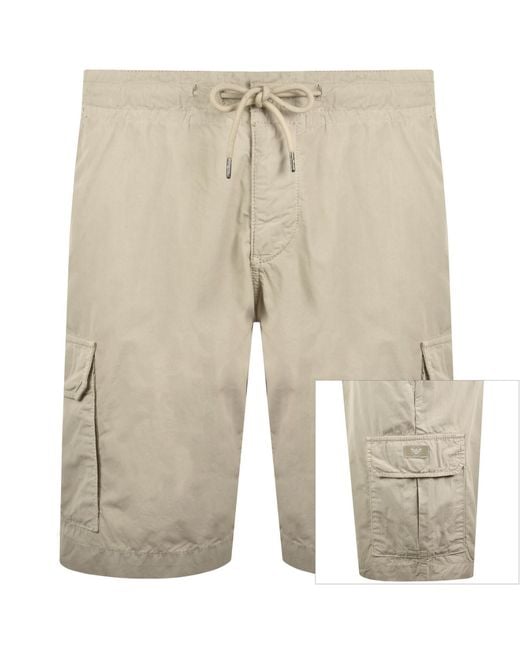 Armani Natural Emporio Cargo Shorts for men