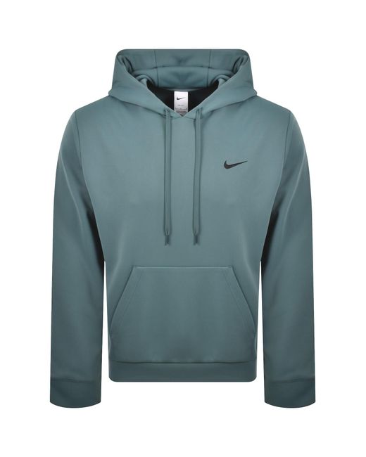 Nike Blue Training Dri Fit Pullover Hoodie for men