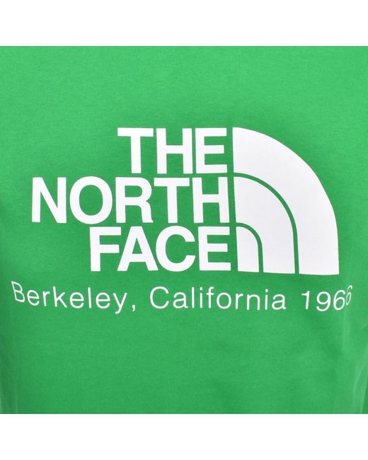 The North Face Green Berkeley California T Shirt for men