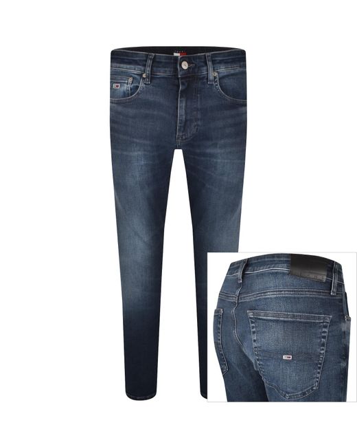 Tommy Hilfiger Blue Austin Slim Tapered Jeans for men