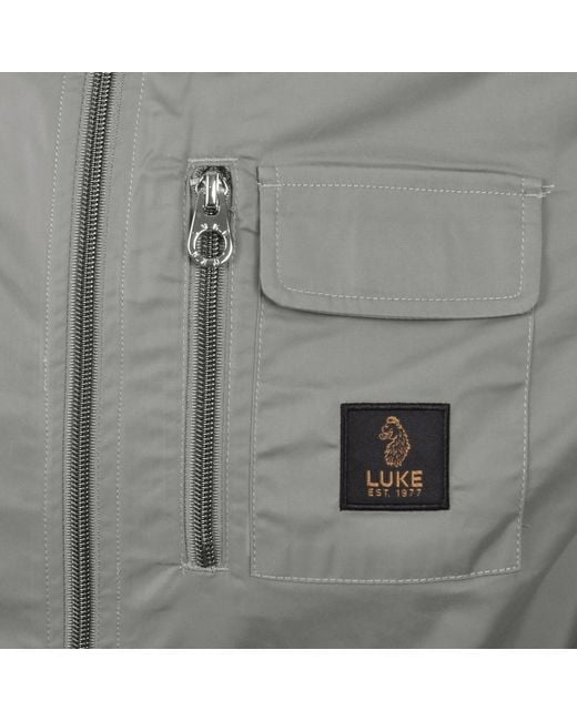 Luke 1977 Gray Vietnam Technical Overshirt for men