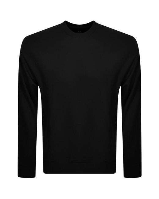 Armani Exchange Black Dragon Sweatshirt for men