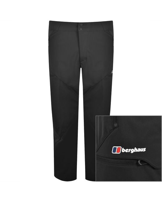 Berghaus Gray Vantashell Trousers for men