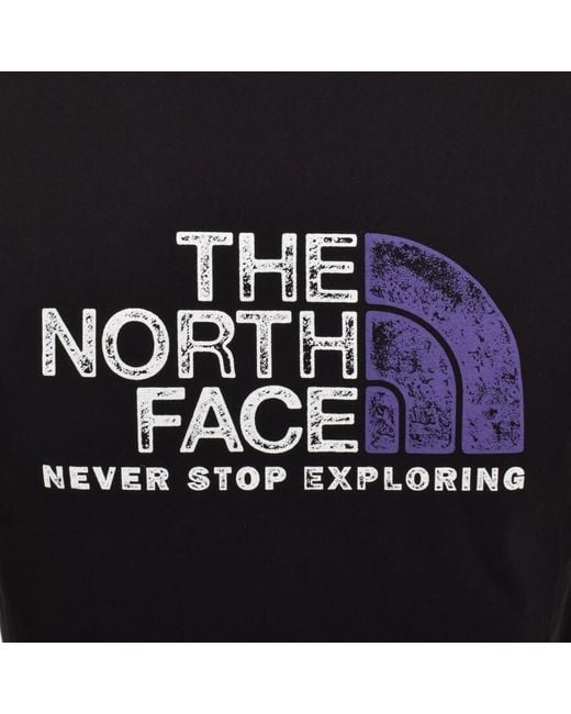The North Face Black Rust 2 T Shirt In for men