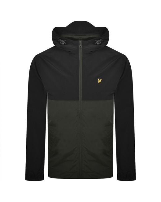 Lyle & Scott Black Water Reistant Jacket for men