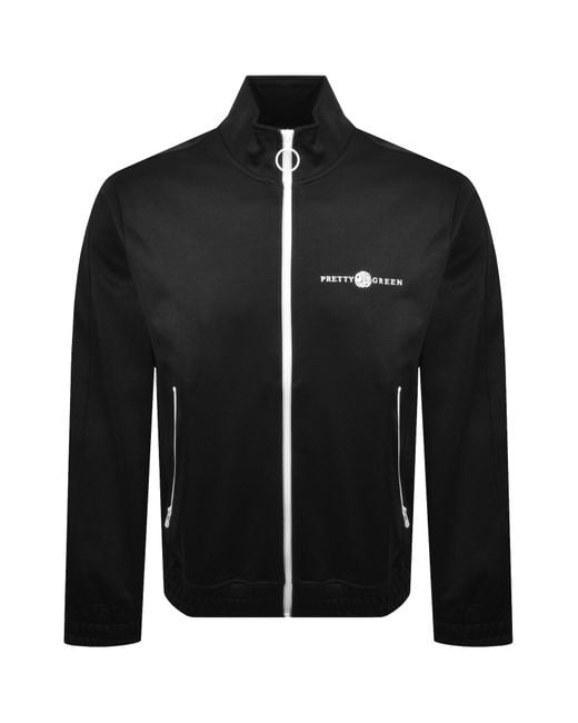 Pretty Green Black Nimbus Track Top for men