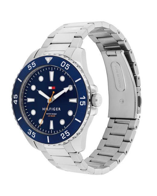 Tommy Hilfiger Blue Oceanic Diver Watch for men