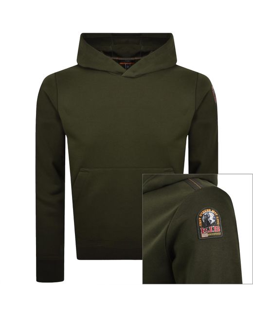 Parajumpers Green Everest Hoodie Deep Moss for men