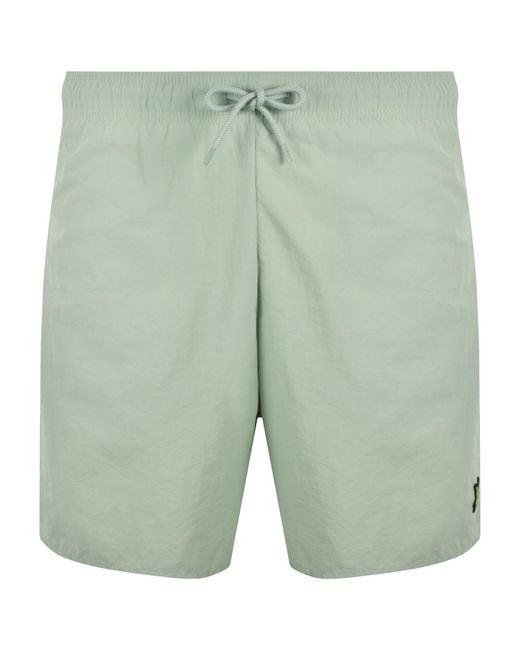 Lyle & Scott Green Swim Shorts for men