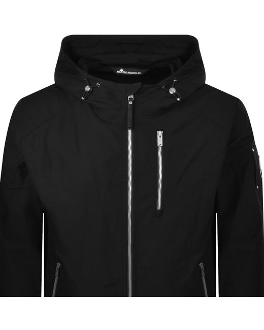 Moose Knuckles Black Charlesbourg Jacket for men