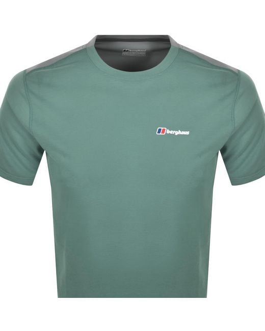 Berghaus Green Terrain Trek Tech T Shirt for men