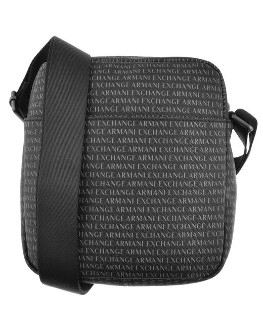 armani exchange bag black