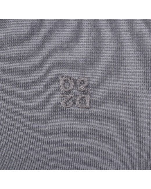 DSquared² Gray Crew Neck Knit Jumper for men
