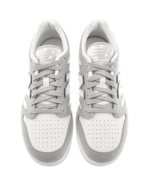 New Balance White 480 Trainers for men