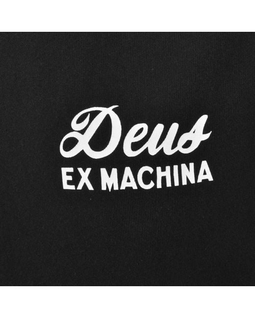 Deus Ex Machina Black Seoul Sign T Shirt for men