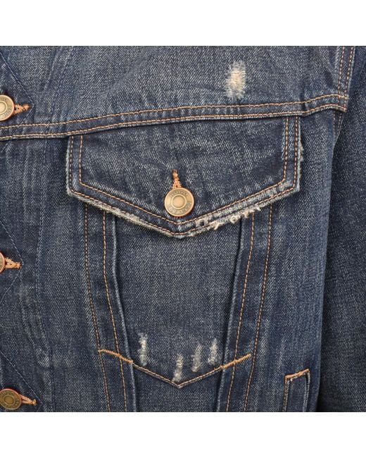HUGO Blue 095 Denim Jacket Medium for men