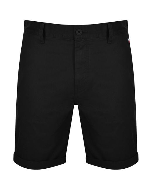 Tommy Hilfiger Black Scanton Shorts for men