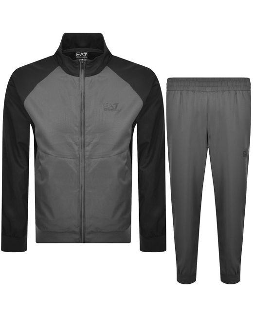 EA7 Black Emporio Armani Ventus7 Tracksuit for men
