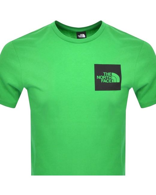 The North Face Green Fine T Shirt for men