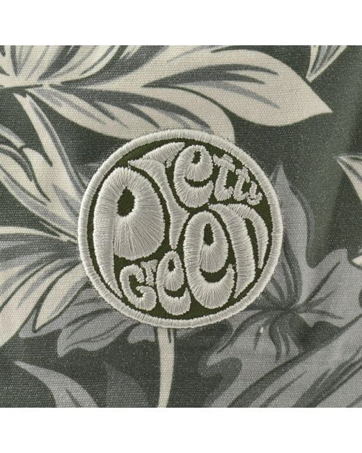 Pretty Green Green Bostall Printed Bucket Hat for men