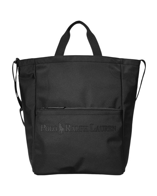 Ralph Lauren Black Modern Tote Bag for men