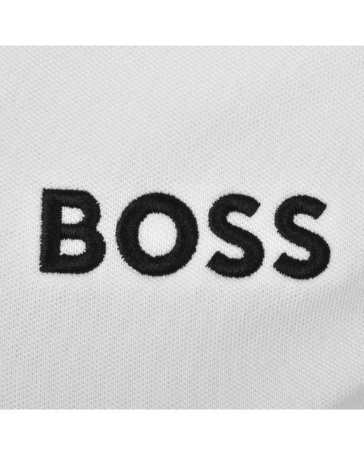 Boss White Boss Paddy Pro Polo T Shirt for men