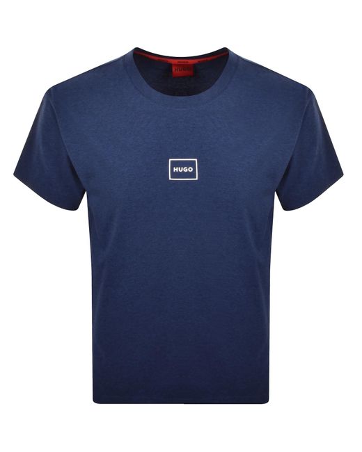 HUGO Blue Laze T Shirt Dark for men