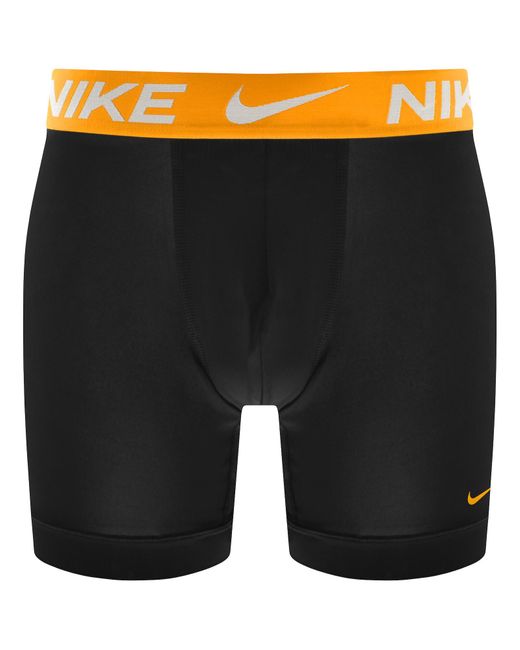 Nike Black Logo Multi Colour 3 Pack Boxer Briefs for men