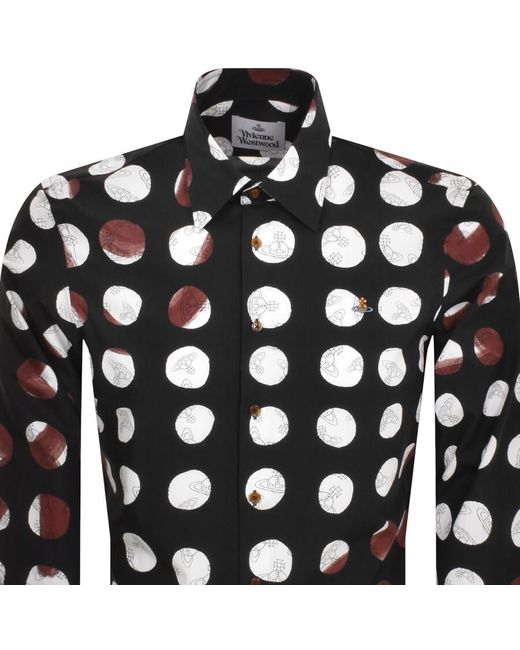 Vivienne Westwood Black Long Sleeved Shirt for men