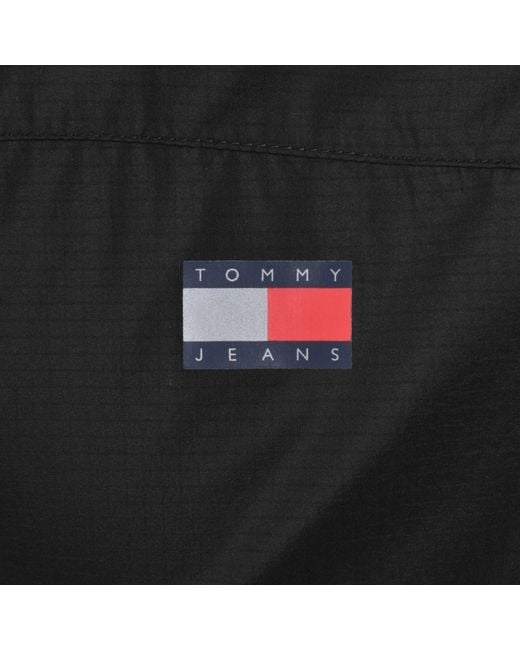 Tommy Hilfiger Black Outdoor Shell Jacket for men
