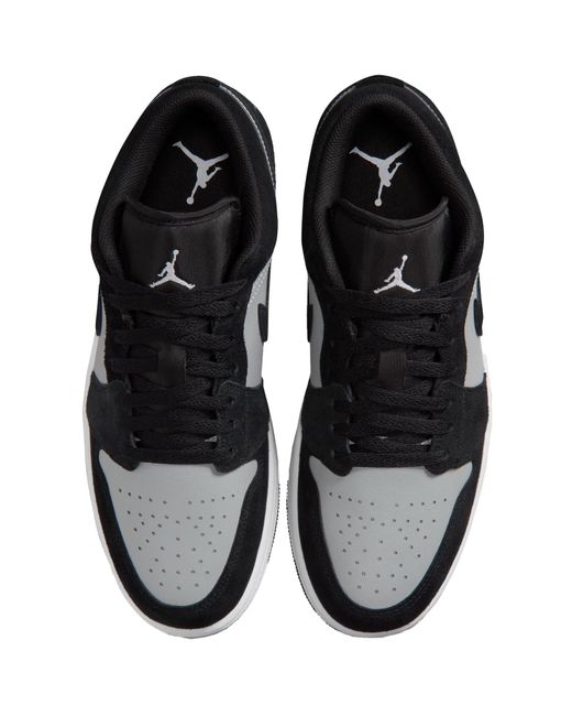 Nike Black Air Jordan 1 Mid Trainers for men