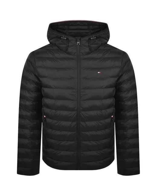 Tommy Hilfiger Black Packable Padded Jacket for men