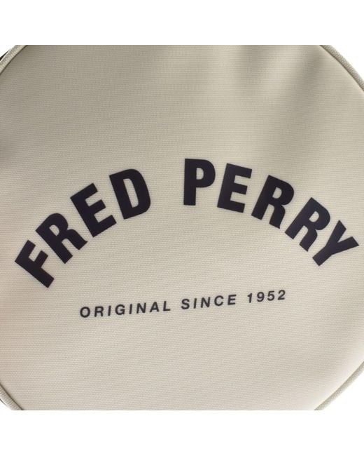 Fred Perry Blue Classic Barrel Bag for men