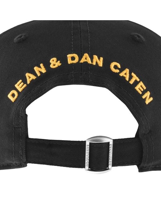 DSquared² Black Badge Baseball Cap for men