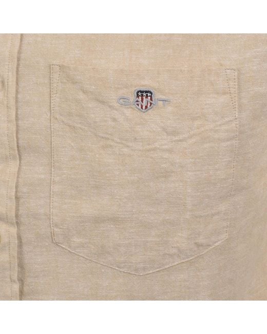 Gant Natural Camp Collar Shirt for men