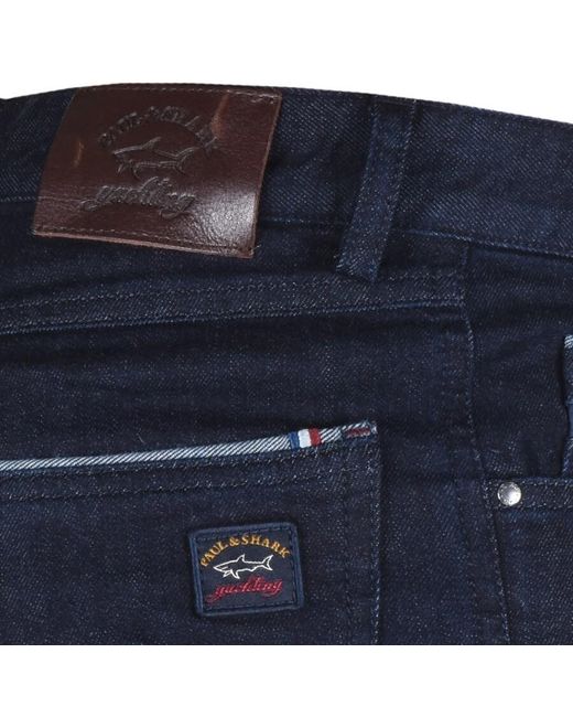 Paul And Shark Jeans Dark Wash in Navy 