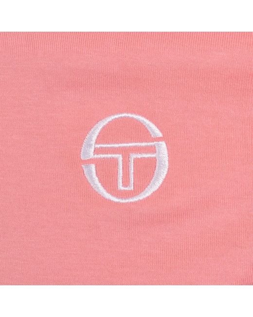 Sergio Tacchini Pink Grello T Shirt for men