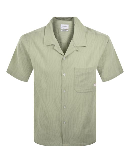 Farah Green Farah Riley Short Sleeve Shirt for men