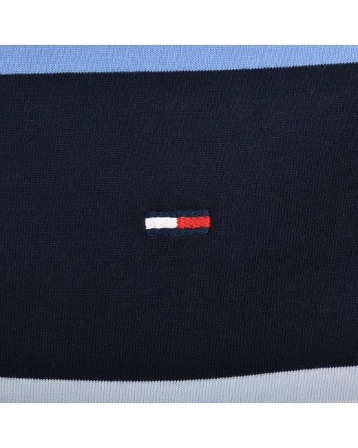 Tommy Hilfiger Blue Relaxed Fit Stripe T Shirt for men