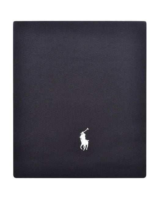 Ralph Lauren Blue Beanie And Scarf Set for men