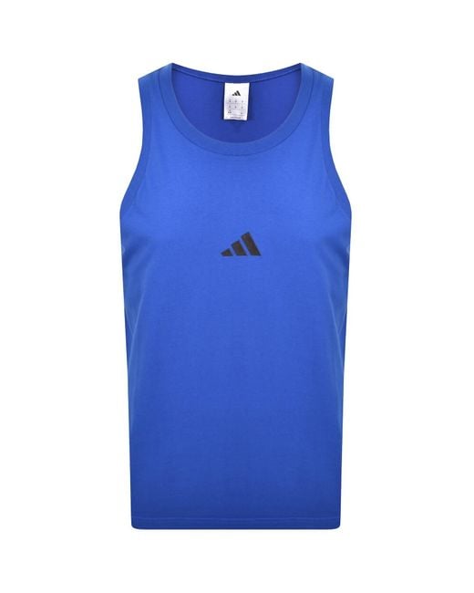 Adidas Blue Logo Vest for men