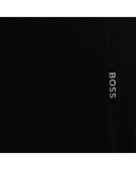 BOSS BUSINESS Black Boss C Taut 90 T Shirt for men