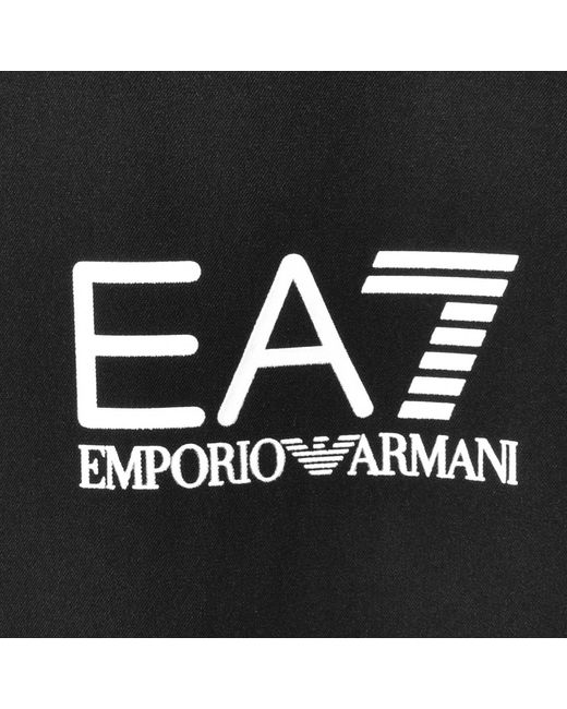 EA7 Black Emporio Armani Jogging Bottoms for men