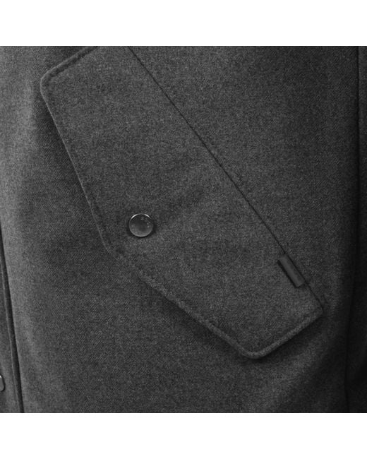 BOSS BUSINESS Gray Boss P Jared Padded Jacket for men