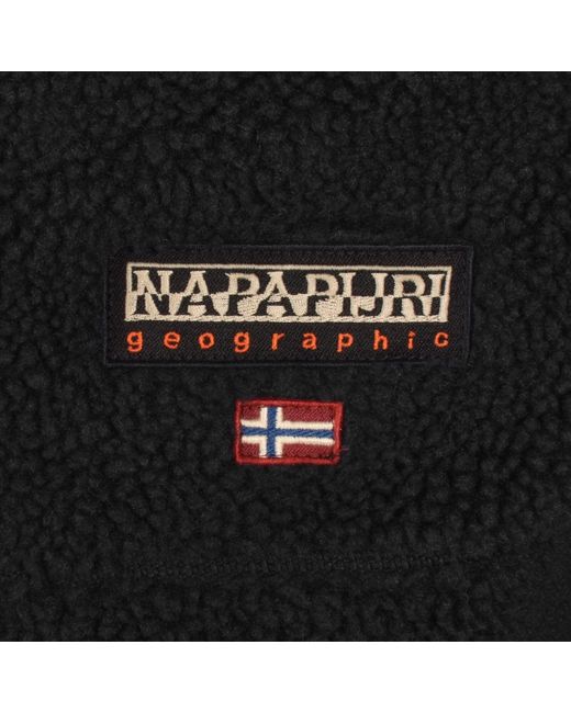 Napapijri Black Tynik Hoodie for men