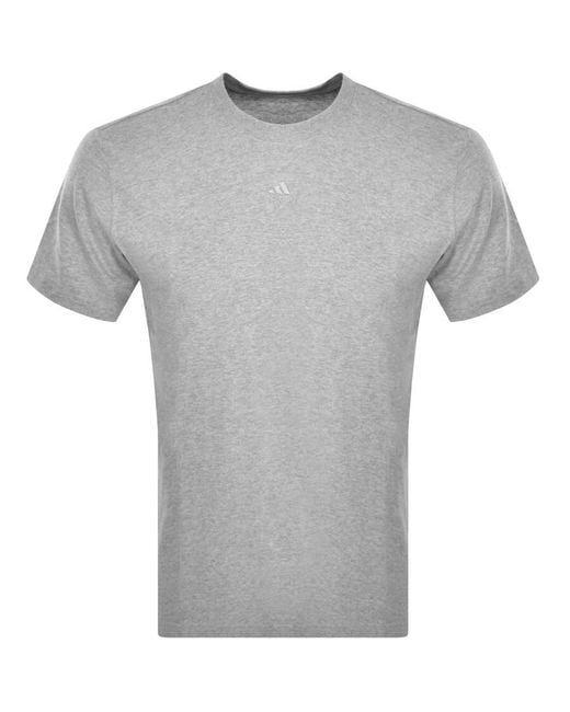 Adidas Originals Gray Adidas All Szn T Shirt for men