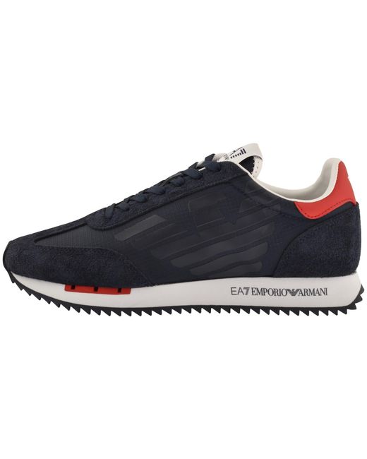 EA7 Blue Emporio Armani Trainers for men