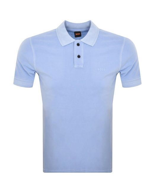 Boss Blue Boss Prime Polo T Shirt for men